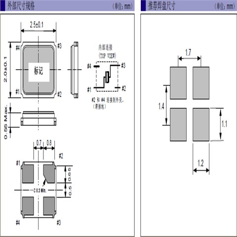 Q24FA20H00396,日本EPSON晶振,2520穿戴设备晶振