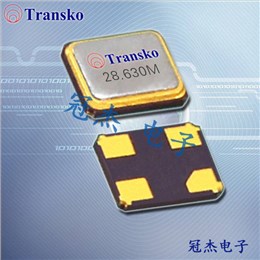 Transko多媒体设备晶振,CS16四脚贴片晶振,CS16-F-1015HM12-24.000M-TR