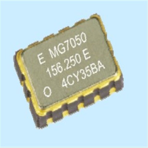 爱普生LV-PECL网络晶振,X1M000411000500,MG7050EAN低相位噪声晶振