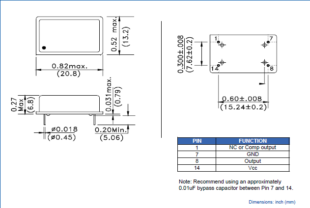 ACPEL 20-12.6 XO OSC