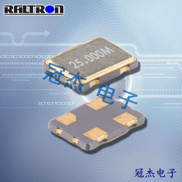 Raltron晶振,32.768K贴片振荡器,CO7050晶振