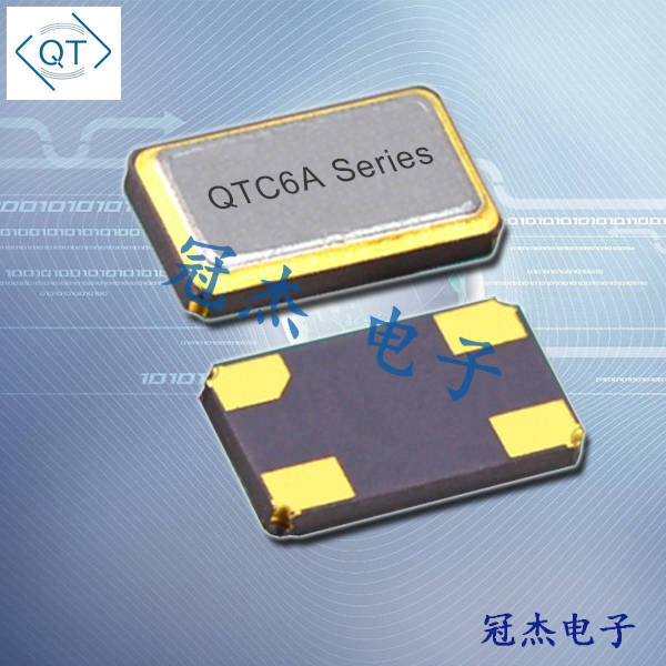 Quarztechnik夸克晶振,QTC6A无线晶振,QTC6A12.0000FBT3I30R通信晶振